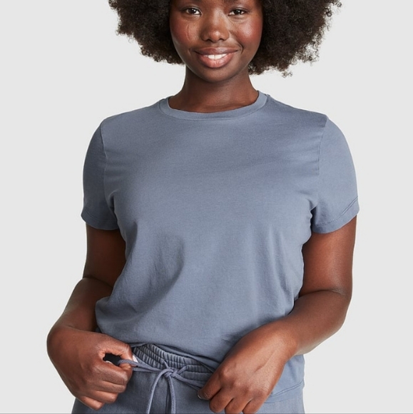 Victoria Secret - Cotton Short Sleeve Tee (Verywinkle Blue)-XXL - Picture 4 of 4